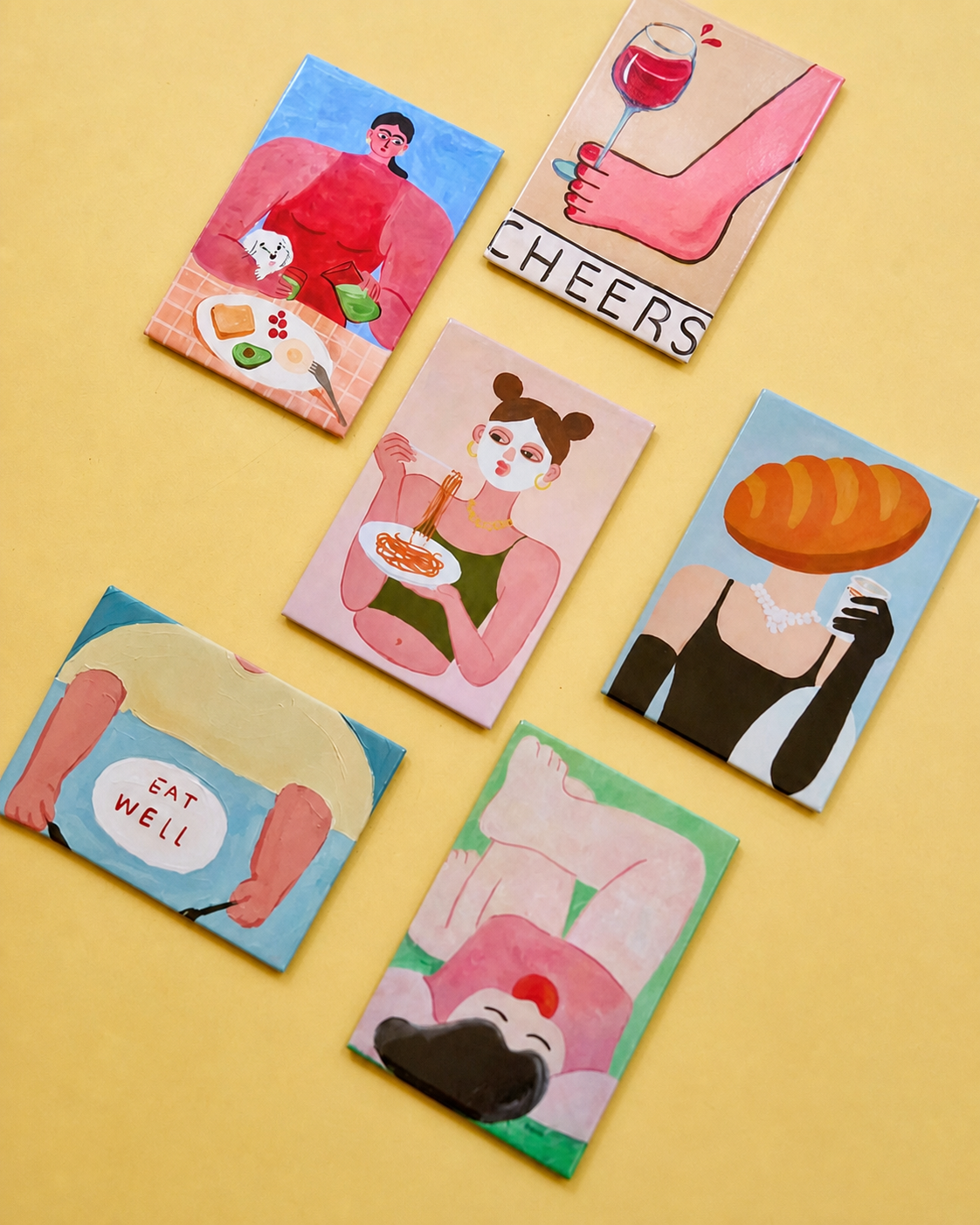 Everyday Girls magnets